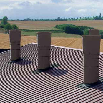 Chimenea de extracción de aire con clip - WEDA Dammann & Westerkamp GmbH