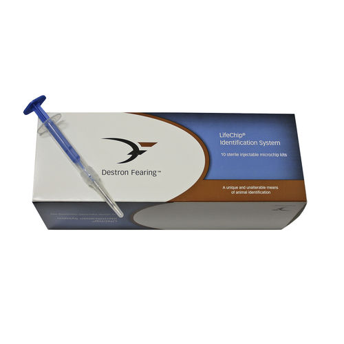 Microchip subcutáneo para equinos - LifeChip® - Destron Fearing - de jeringa
