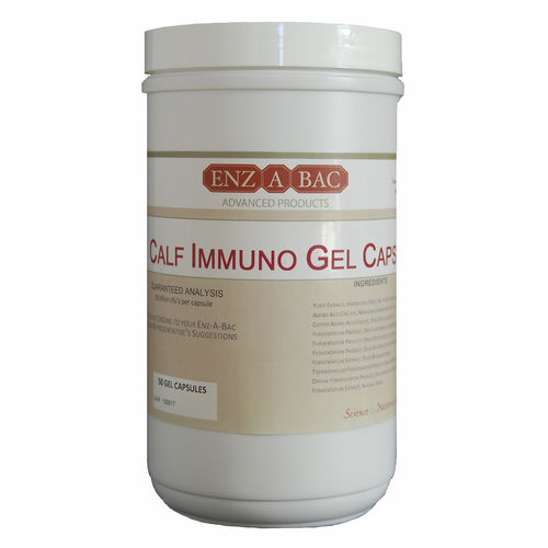 Complemento alimenticio para animales - Calf Immuno Gel Caps - ENZ-A-BAC Advanced Products - para terneros / para ovinos / para ganado caprino