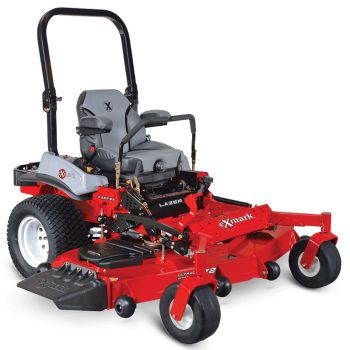 Cortacésped zero-turn - RED - Exmark Manufacturing - gasolina / para la agricultura de la montaña
