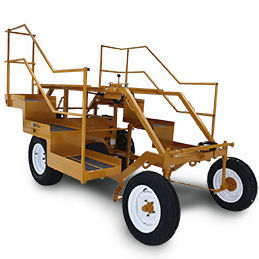 Plataforma de cosecha para vergel - Gillison's Variety Fabrication, Inc. - autopropulsada / para el mantenimiento de cultivos