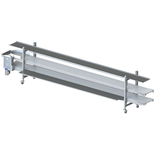 Transportador para fruta - A & B Packing Equipment, Inc. - para verdura / de banda / móvil