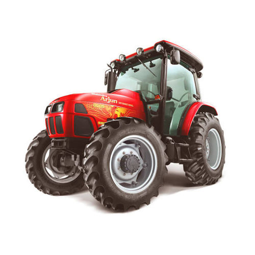 Tractor de transmisión mecánica sincronizada - Mahindra - con cabina