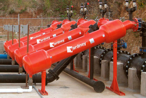Separador de arena centrífugo - Yardney Water Filtration Systems - automático / de acero al carbono