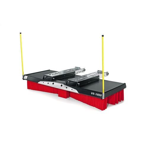 Barredora remolcada - V9 series - Actisweep - de calle / para establo / delantera