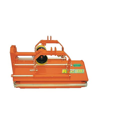 Trituradora de eje horizontal remolcado - K2R series - Agrimaster - de martillos / de cuchillas / para viñedos