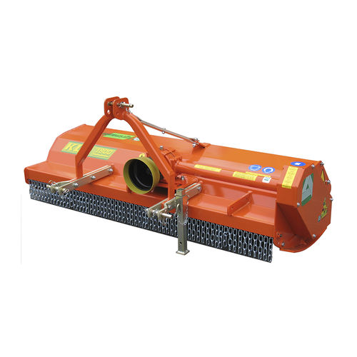 Trituradora de eje horizontal remolcado - KLA series - Agrimaster - de martillos / de cuchillas / para viñedos