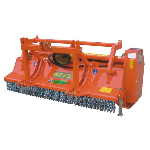 Trituradora de eje horizontal remolcado - AF series - Agrimaster - de martillos / forestal / con 32 martillos