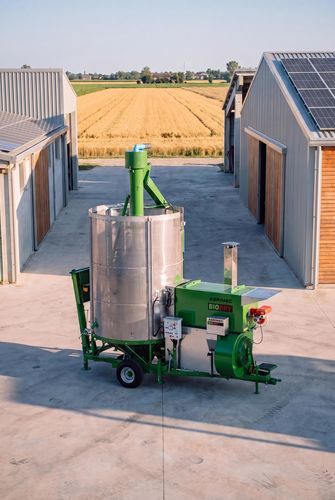 Secador de granos - BIODRY ES 400 - Strahl Grain Dryers - de arroz con cáscara / móvil / ecológico