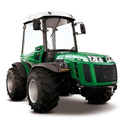Tractor de transmisión mecánica sincronizada - Cromo K60 MT - Ferrari (BCS group) - con cabina / toma de fuerza delantera / isodiamétrico