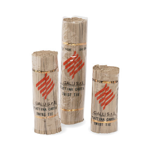 Abrazadera de papel - 1007 - Galli - para plantas / twist / biodegradable