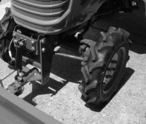 Elevador hidráulico frontal para tractor - FPS-KU B1220 - Matev - de toma de fuerza