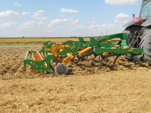 Cultivador remolcado - Cultipass - Perrein - con rodillo / con enganche en tres puntos / plegable