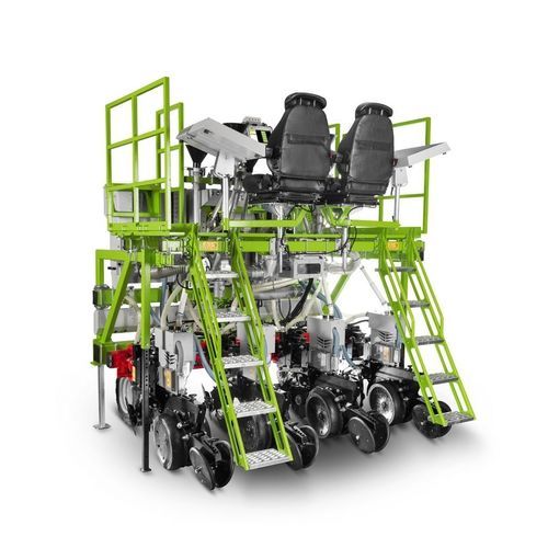 Sembradora para parcela de prueba con dosificador eléctrico - Dynamic Disc Plus - WINTERSTEIGER Seedmech GmbH - de 1 a 10 hileras