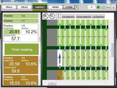 Software de cosecha - Easy Harvest - WINTERSTEIGER Seedmech GmbH - de gestión / de gestión de datos