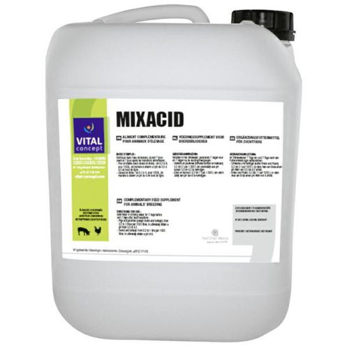 Complemento alimenticio para animales - Mixacid - Vital Concept - para aves de corral / para porcinos / de cobre
