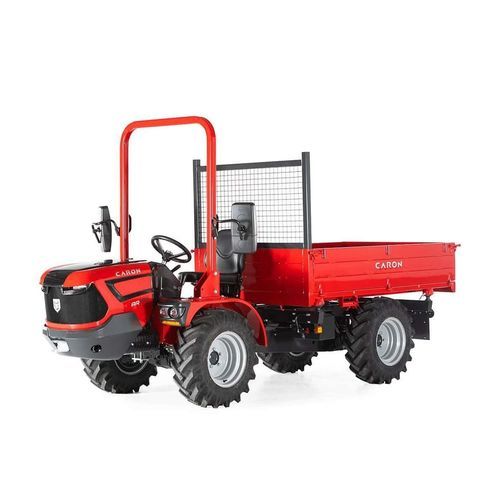 Transportador todoterreno 1 plaza - AR/ST 100 EVO5 series - Caron - diésel / 4x4 / con remolque volquete