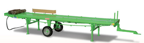 Transportador con cadena - CS series - Comap - para madera / móvil