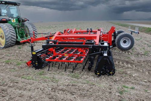 Cultivador de arrastre - PLANO SP series - Dante Macchine - plegable / con rodillo / de dientes flexibles