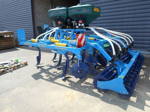 Sembradora en hileras neumática - T18 DOUBLE TANK - Delimbe - de disco / de dientes / montada en tractor