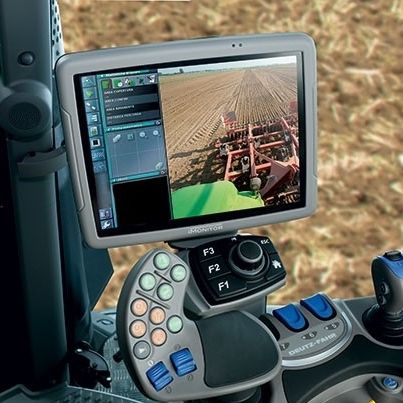 Controlador de insumos agrícolas embarcado - IMONITOR3 - Deutz-Fahr - con pantalla / para tractor / ISOBUS