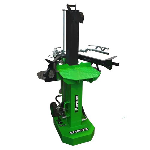 Cortadora de troncos hidráulica - SF100 XX - Docma srl - vertical / con ruedas / de toma de fuerza