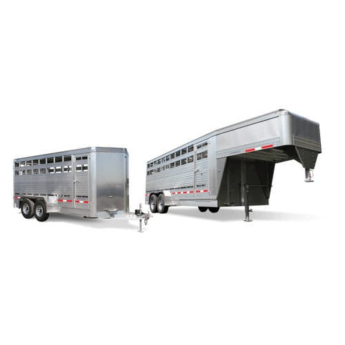 Remolque para ganado para caballos - MAVERICK LS - Eby Trailers - para bovinos / en tándem