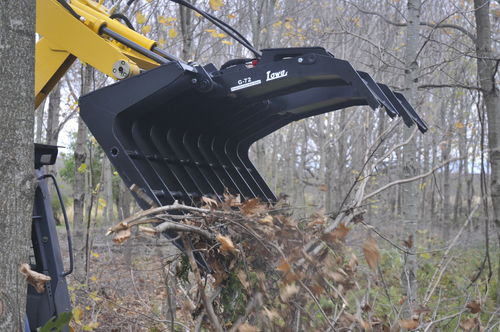 Pinza para troncos agrícola - G-72A - LOWE Equipment Attachments - para tractor / para miniexcavadora