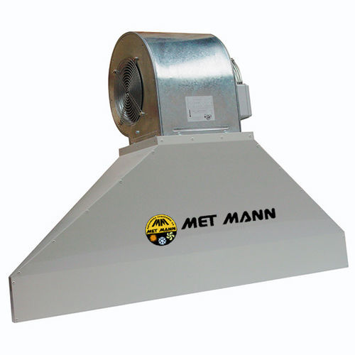 Cortina de aire caliente para techo - VIS MANN - MET MANN - de pared