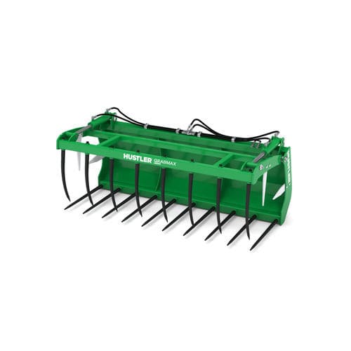 Cuchara desensiladora - GrabMax L series - Hustler Equipment - excavadora de almeja / para minicargadora