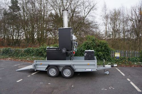 Incinerador de residuos móvil - AES - Addfield Environmental Systems