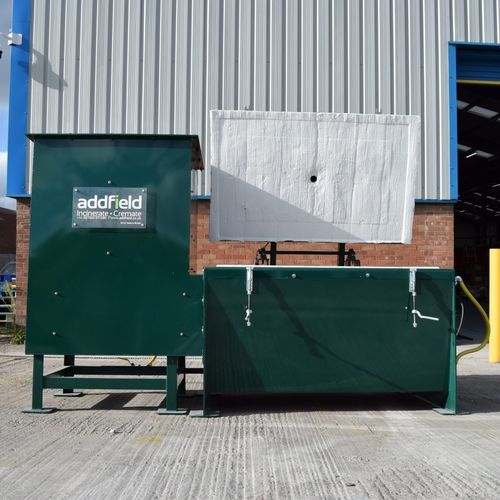 Incinerador de residuos para aves de corral - Mini - Addfield Environmental Systems - para porcinos / para ovinos