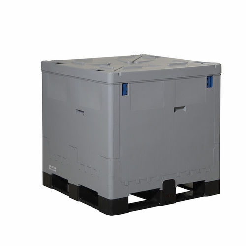 Caja-palé de plástico - 4420052 - SCHOELLER ALLIBERT - con tapa