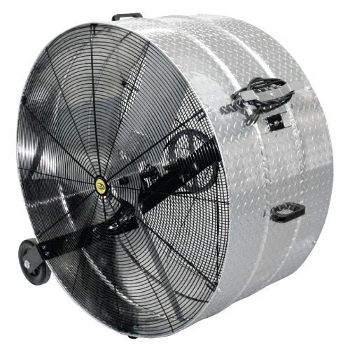 Ventilador para instalación agrícola - Diamond Brite™ VI Series - J&D Manufacturing - de recirculación / portátil / de tambor