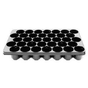 Bandeja alveolada de plástico - QP D 35/3.5 R - HerkuPlast Kubern GmbH - reutilizable / rectangular / formato danés