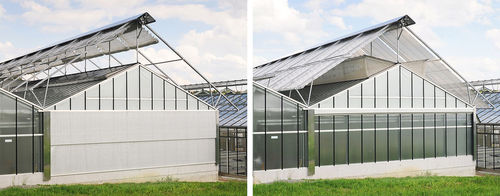 Invernadero multitúnel - Kräss GlasCon GmbH - experimental / de vidrio / con estructura de acero