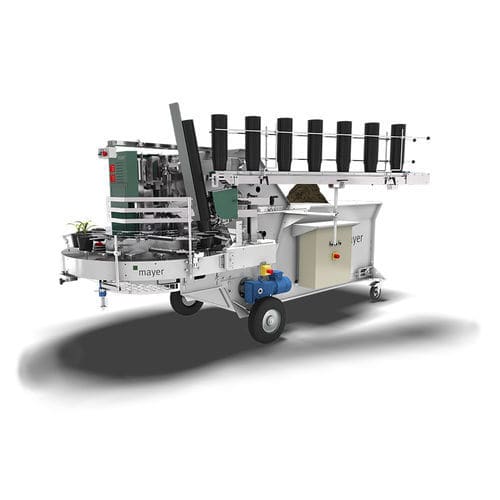 Desapilador con distribución - M000 - Mayer GmbH & Co. KG Maschinenbau und Verwaltung - de tiestos