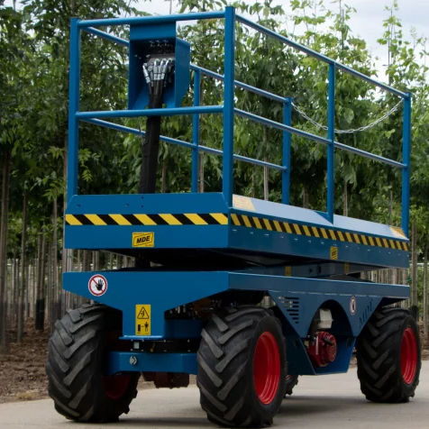 Plataforma de cosecha para poda - 250B - MDE Machinebouw bv - autopropulsada / ajustable en altura