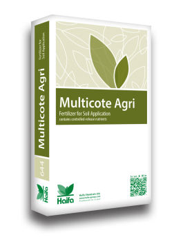Fertilizante mineral - Multicote Agri 8 - Haifa North West Europe - NK / en gránulos / para aplicación en suelo