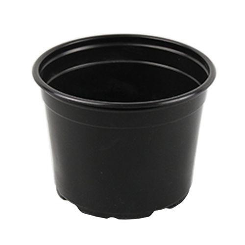 Maceta de plástico - RCP-500 - Ainong USA Corporation - redonda / negra / reutilizable