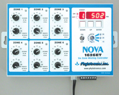 Unidad de control climático para invernadero - NOVA 1626ET - Phytotronics Inc - para nebulizador de agua