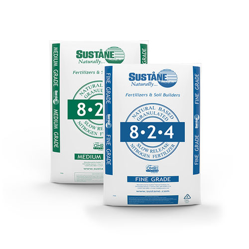 Fertilizante orgánico - 8-2-4 - Suståne Natural Fertilizer Inc - NPK / con oligoelementos / en gránulos