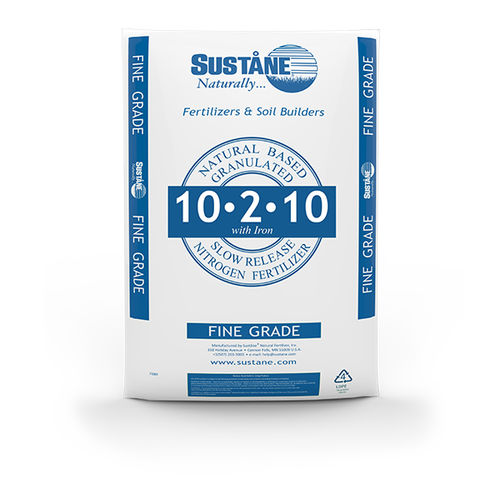 Fertilizante orgánico - 10-2-10 - Suståne Natural Fertilizer Inc - NPK / con oligoelementos / en gránulos