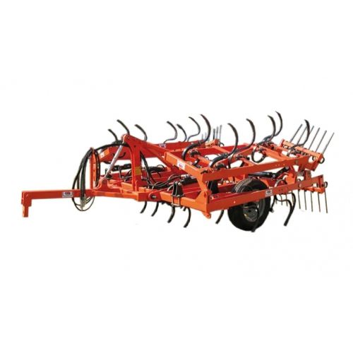 Cultivador de arrastre - Teeth Series - CMA Macchine Agricole Srl - plegable / de dientes flexibles / con ajuste hidráulico