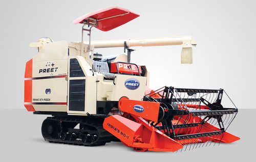 Cosechadora de granos no convencional - 949 TAF - PREET TRACTORS PRIVATE LIMITED - trillado con tambor / de granos