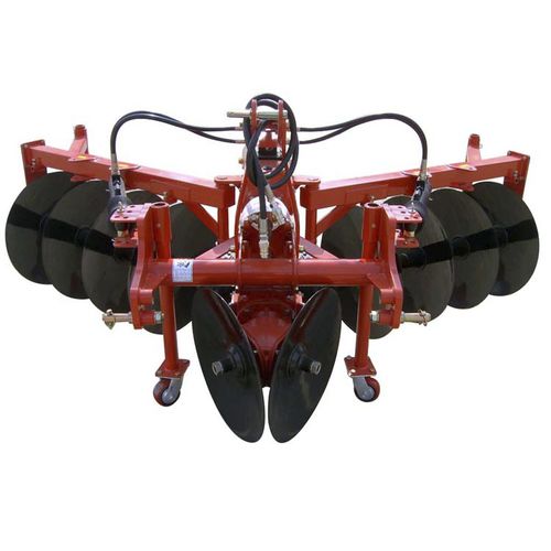 Arado de discos - YDPx series - YOUNGJIN MACHINERY Co., Ltd - remolcado / con ajuste hidráulico
