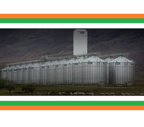Silo para cereales - Flat Bottom Silos - AGACLI silo - de acero galvanizado / de acero / redondo