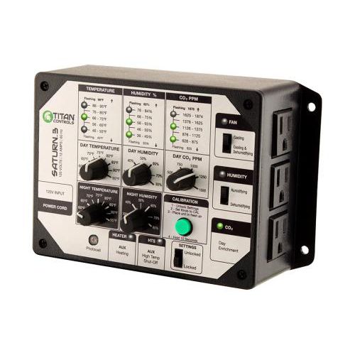 Unidad de control climático para invernadero - Saturn® 3 - Titan Controls - de temperatura / de humedad / para CO2