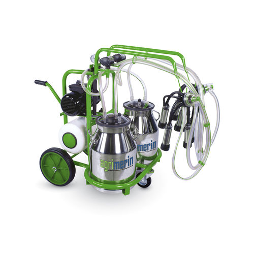 Ordeñadora para vacas - AMMM Series - Agrimerin Agricultural Machinery - eléctrica / móvil