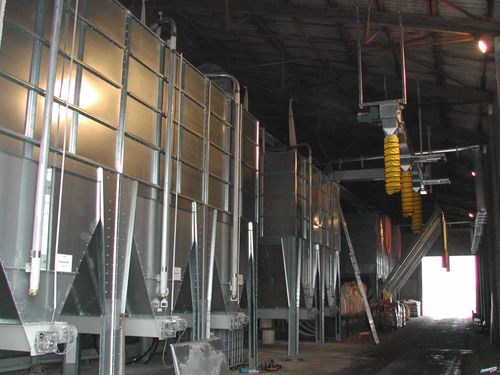 Silo modular - Buschhoff GmbH & Co. - para cereales / de acero / de descarga